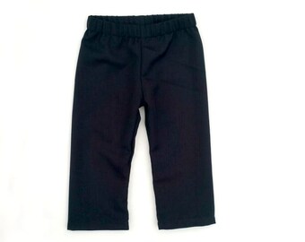 baby boy black dress pants