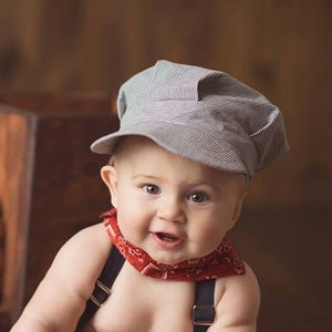 Childrens train conductor hat Etsy
