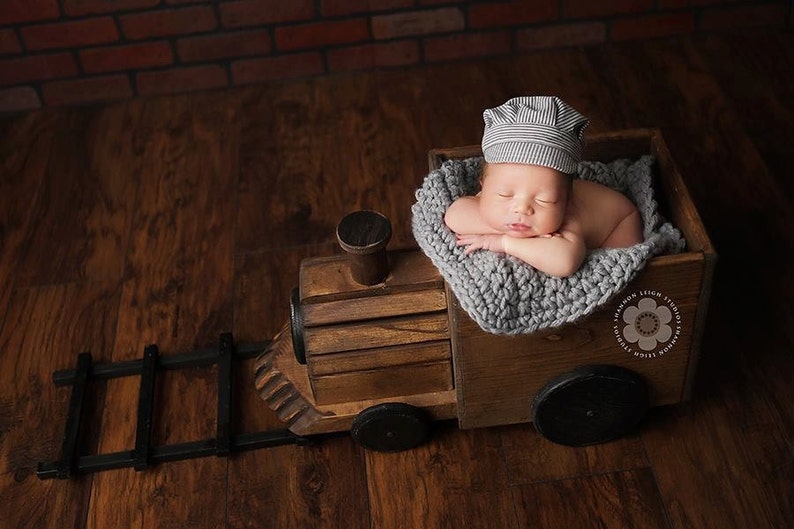 toddler train hat