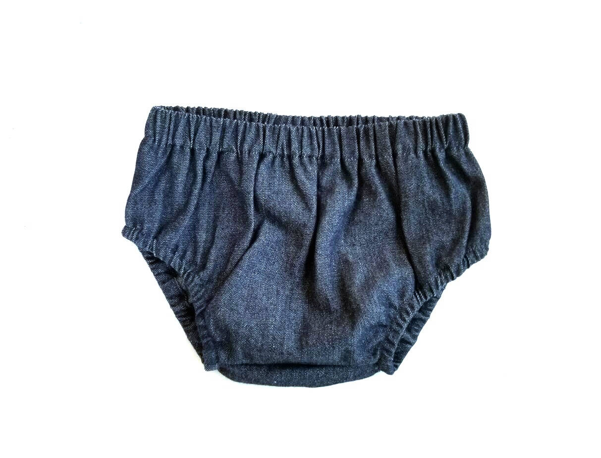 Denim diaper cover boys diaper cover baby boy jean diaper Etsy