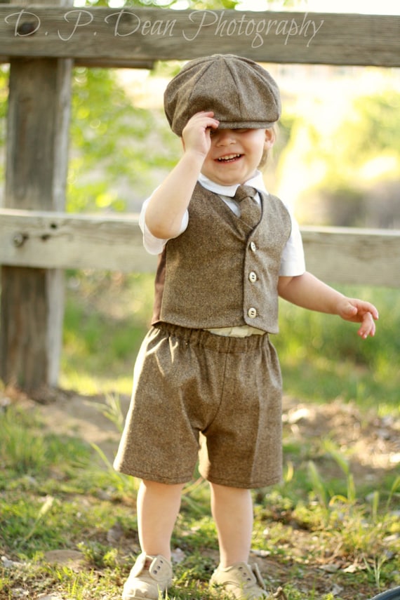 Items similar to 4t Ring bearer outfit Ready to ship tweed ring