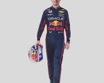 Traje de carreras de karting Red Bull Max CIK/FIA Nivel 2: Equipamiento de karting F1 (Impuestos pagados en EE. UU.)