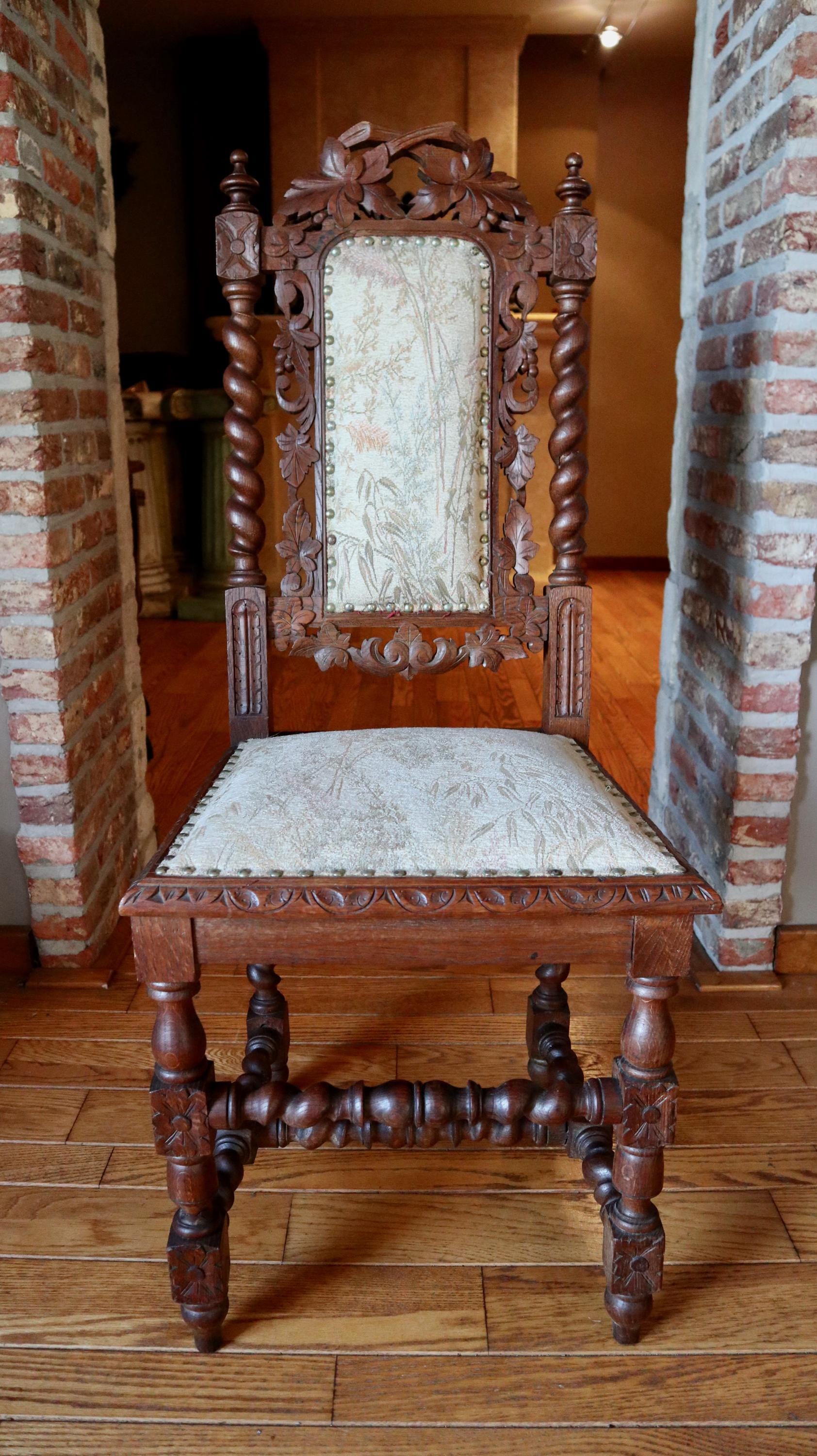 17th century antique chairs - Etsy 日本