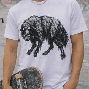 A Wolf in Sheep’s Clothing T-Shirt – Dark Streetwear Graphic Tee – Rebel Symbol Shirt – Unisex Statement Top