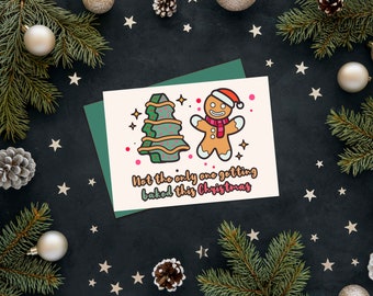 Get baked this Christmas Printable Greeting Card