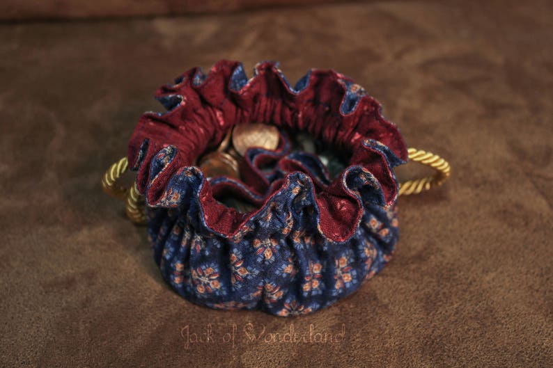 Renaissance Inspired Coin Purse or Dice Bag Etsy