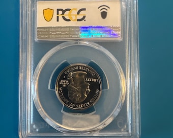 2001-S Rhode Island State Quarter PCGS PR69DCAM Proof 25C Flag Label (#014172)