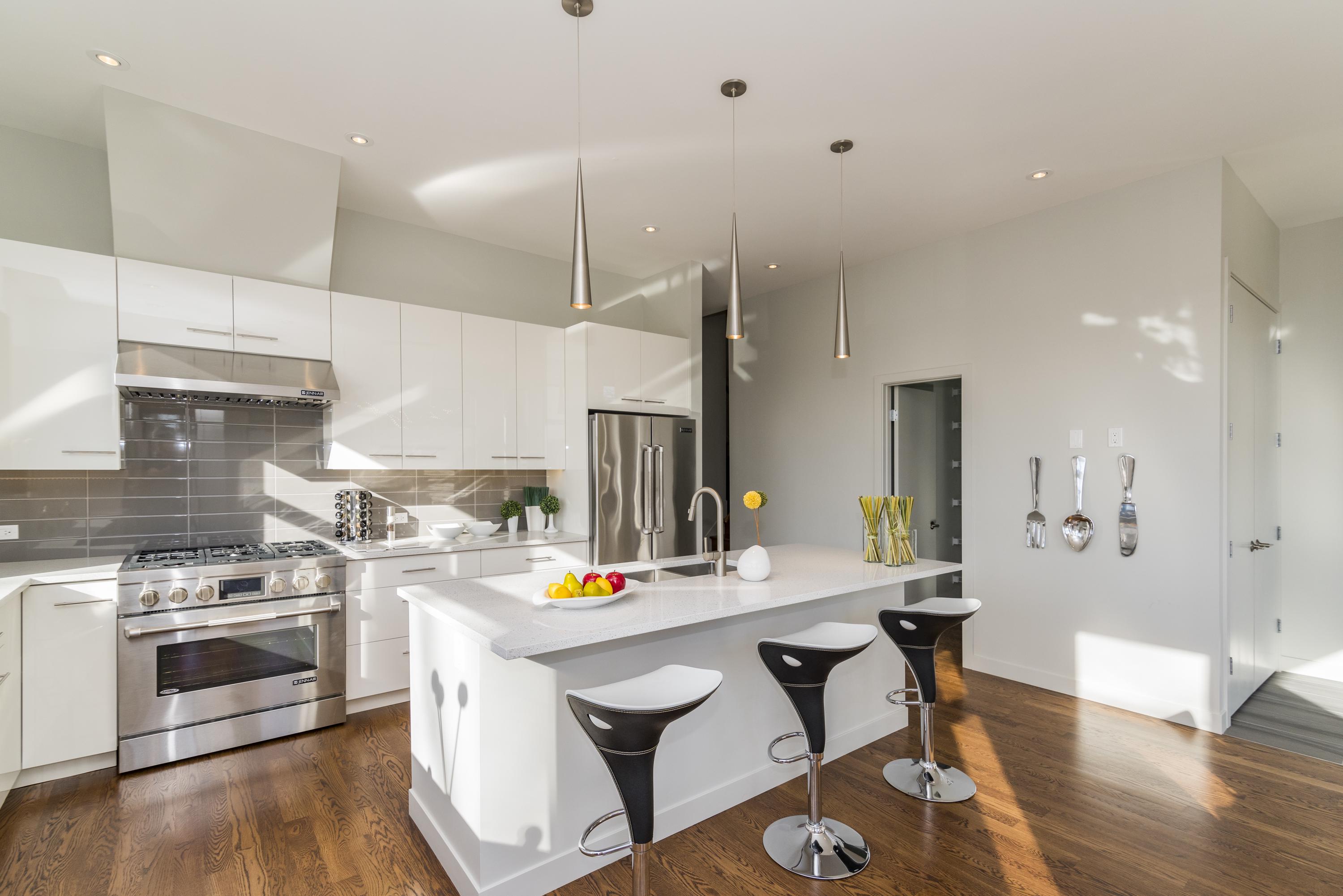 Custom Kitchen Interior Design | 3D Kitchen Rendering & Realistic ...