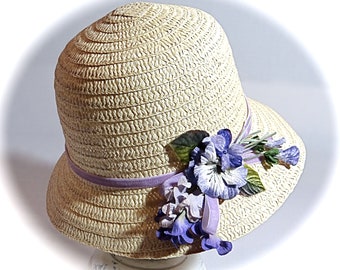 Big Girls Cloche Hat Sun Hats Summer Hat GH-119
