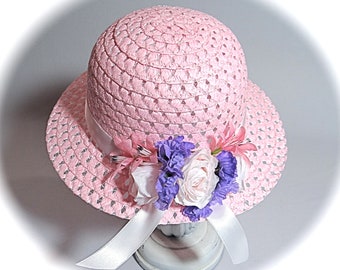 Little Girls Easter Bonnet Sun Hats Summer Hats GH-122