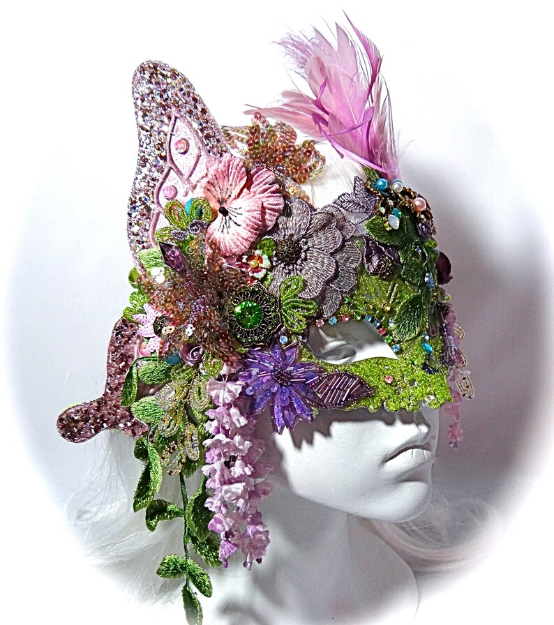 Fairy Spring Mask Masquerade Mask Fairy Masks Costumes MA116 Etsy