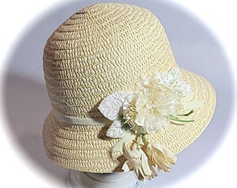 Big Girls Cloche Hat Summer Hats Sun Hats GH-120