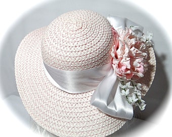 Pink Derby Hat Church Hats Mother of the Bride Hats DH-101