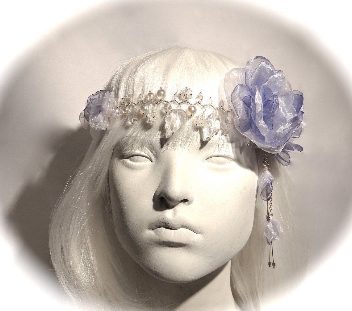 Crystal Fairy Crown Bridal Headpiece Fairy Wedding Accessories Etsy