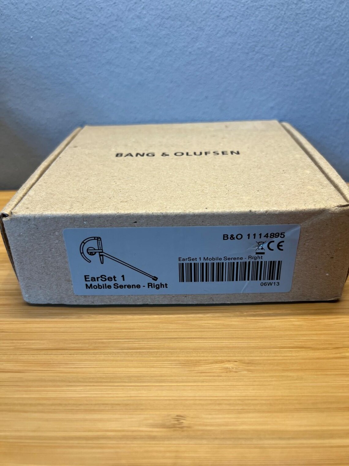 Bang & Olufsen 1114895 EarSet 1 Mobile Right Wired For Serene Mobile Phone BOXED USED, foto 2 di 5