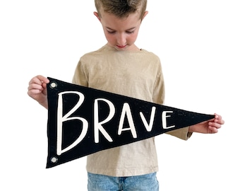 Brave Pennant Flag