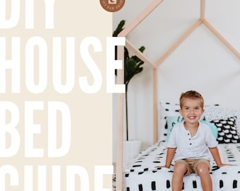 DIY Montessori House Bed Plan: Twin & Full Size (PDF Printable)