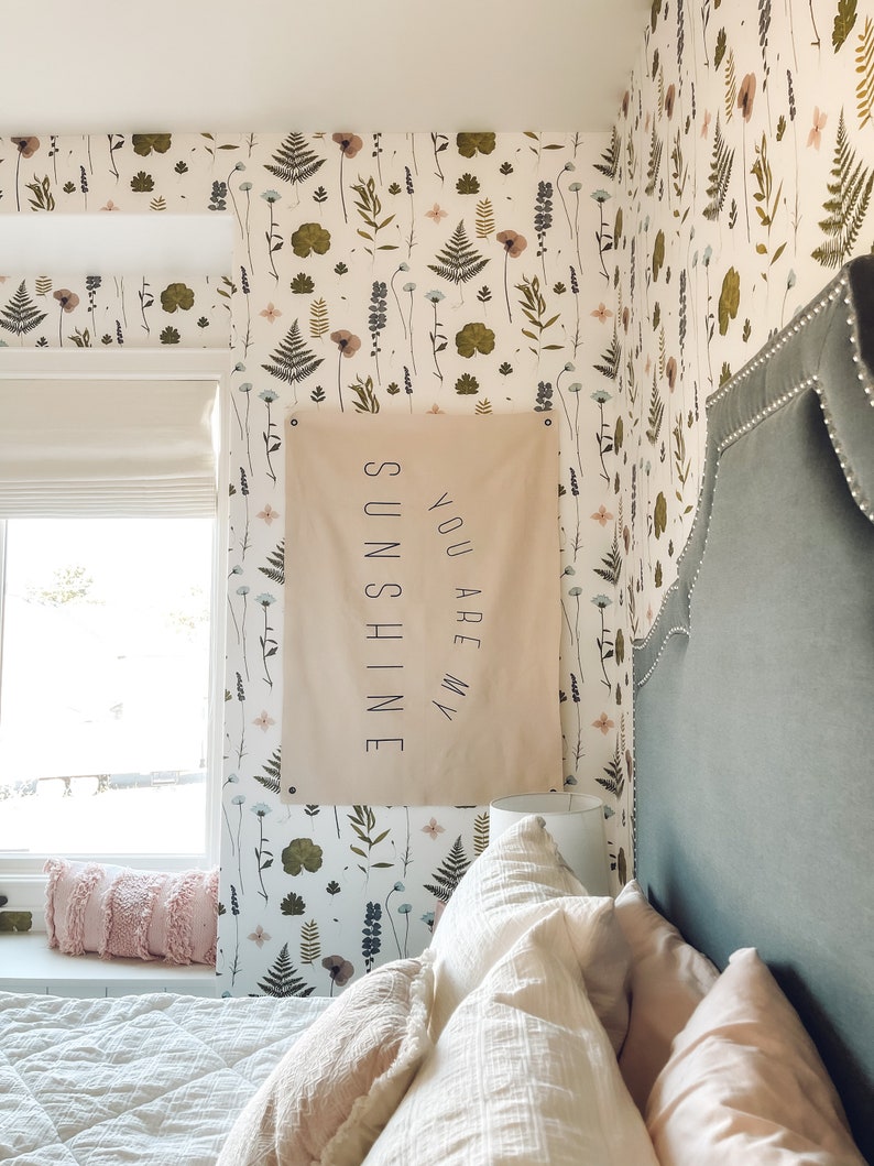 You Are My Sunshine Canvas Banner natural Etsy