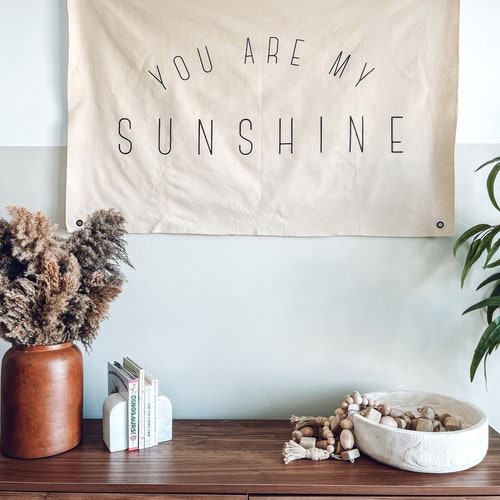 You Are My Sunshine Wall Banner Pastel Etsy