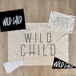 Wild Child Flag for Kid&#39;s Room