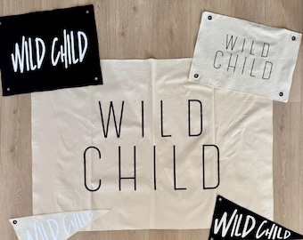 Wild Child Flag for Kid's Room