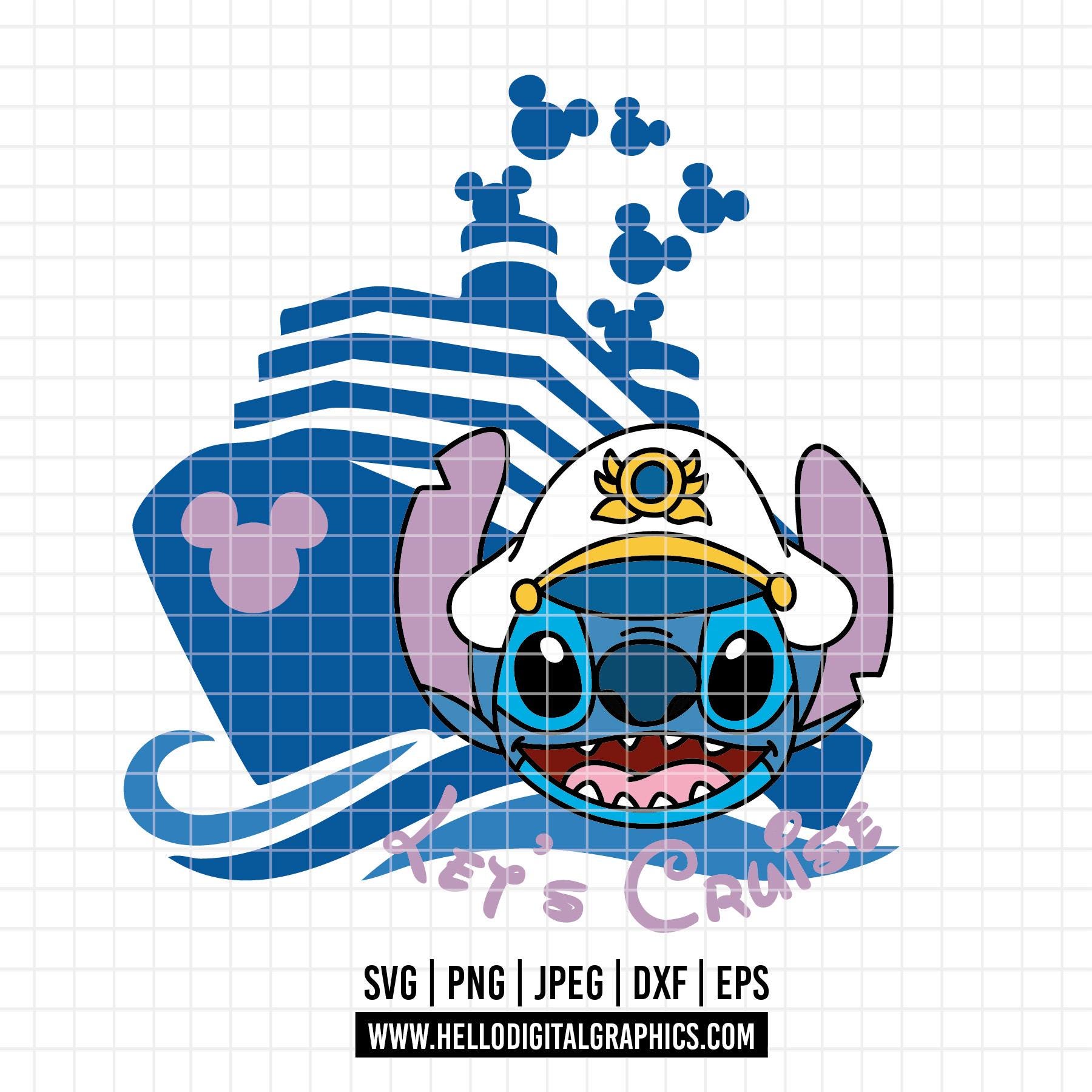 Stitch Cruise Images - Etsy