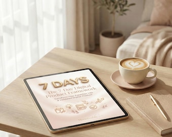 Proceso de creación de microofertas en 7 días / Descarga digital / Guía completa