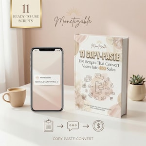 11 Copy-Paste DM Scripts That Convert Views Into Sales | Digital Download | Templates