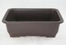 Free Shipping Rectangular Plastic Bonsai Training Pot, Cactus & Succulent Planter 10.5'x 7.75'x 3.5' - Dark Brown 