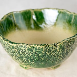 Yubonzai Japanese Yokkaichi Round Bonsai Pot, Cactus & Succulent Planter + Mesh 4.75&quot;x 4.75&quot;x 2.25&quot;