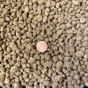 Genuine Japanese Medium Grain Akadama for Cactus & Succulent, Bonsai Tree Soil Mix - Hard ( 6 mm - 10 mm )