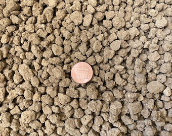 Genuine Japanese Medium Grain Hard Akadama for Cactus & Succulent, Bonsai Tree Soil Mix - (6 mm - 10 mm)
