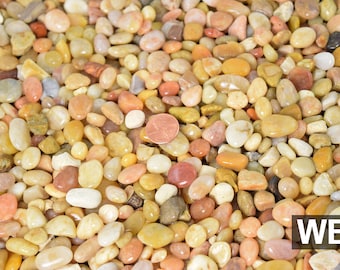 Free Shipping Large Salmon Bay Pebbles for Bonsai Tree Humidity Tray, Zen/Fairy Garden & Lucky Bamboo - 3 lbs./9 lbs./30 lbs.