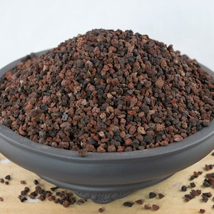 Cali-Bon Small Size 1/8&quot;- 3/16&quot; Pre Mixed Red/Black Lava for Cactus & Succulent, Bonsai Tree Soil Mix