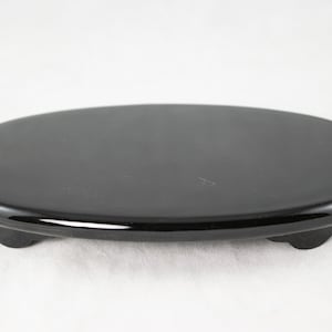 Free Shipping Japanese Lacquer Black Stand Base for Vase, Statue, Ikebana, Bonsai Tree - 10.5"x 6.75"x 1"