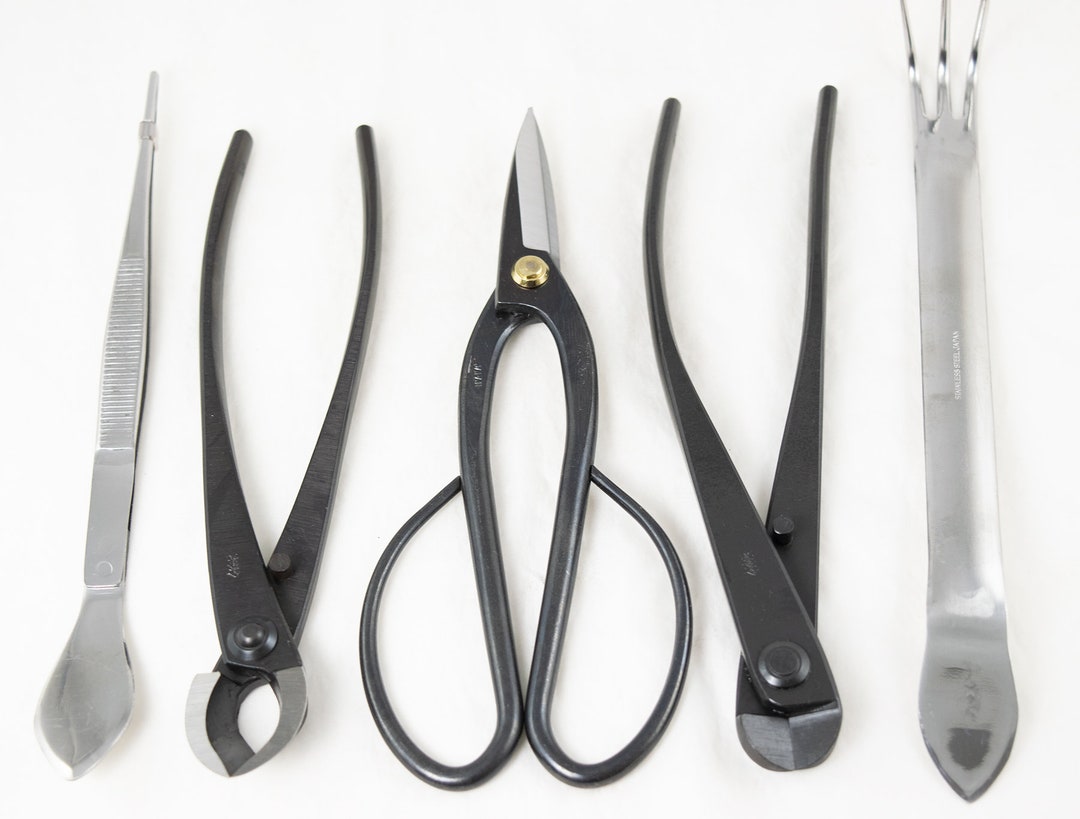 Yubonzai Genuine Japanese Yagimitsu High Quality Professional Bonsai Tool -  5 Pcs Set Kit in Case - Etsy
