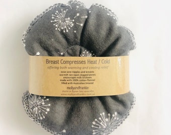 Breast Compress, Breast Pads, Hot/Cold Breast Compress, Breast Soothers - Dandelion