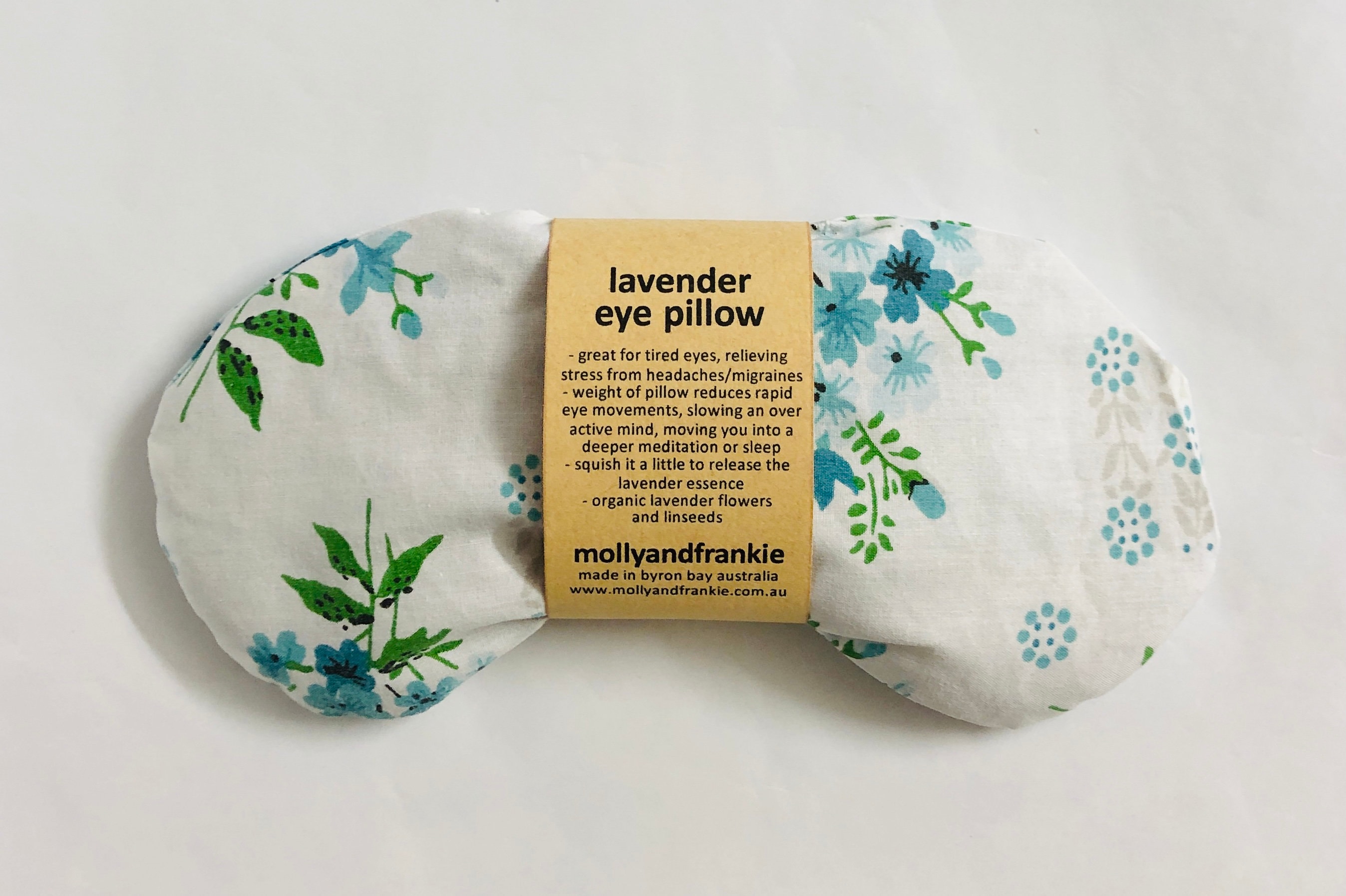 Lavender OR Chamomile and Organic Linseed Eye Pillow Weighted Etsy
