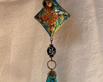 Cloisonné raamhangende zonnevanger