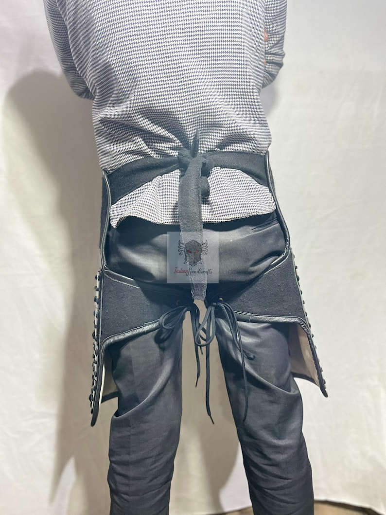 Medieval Leather Thigh Armor Warrior Leg Tasset Mild Stell - Etsy