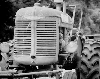 The Old Farmall A 4x6 print