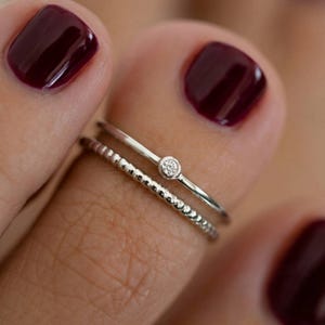 Tåring i sterlingsilver med CZ-motiv, justerbara, eleganta, minimalistiska strandsmycken