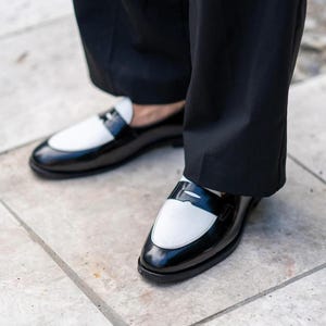 Vintage White Loafers Men 11.5 - Etsy display picture 3