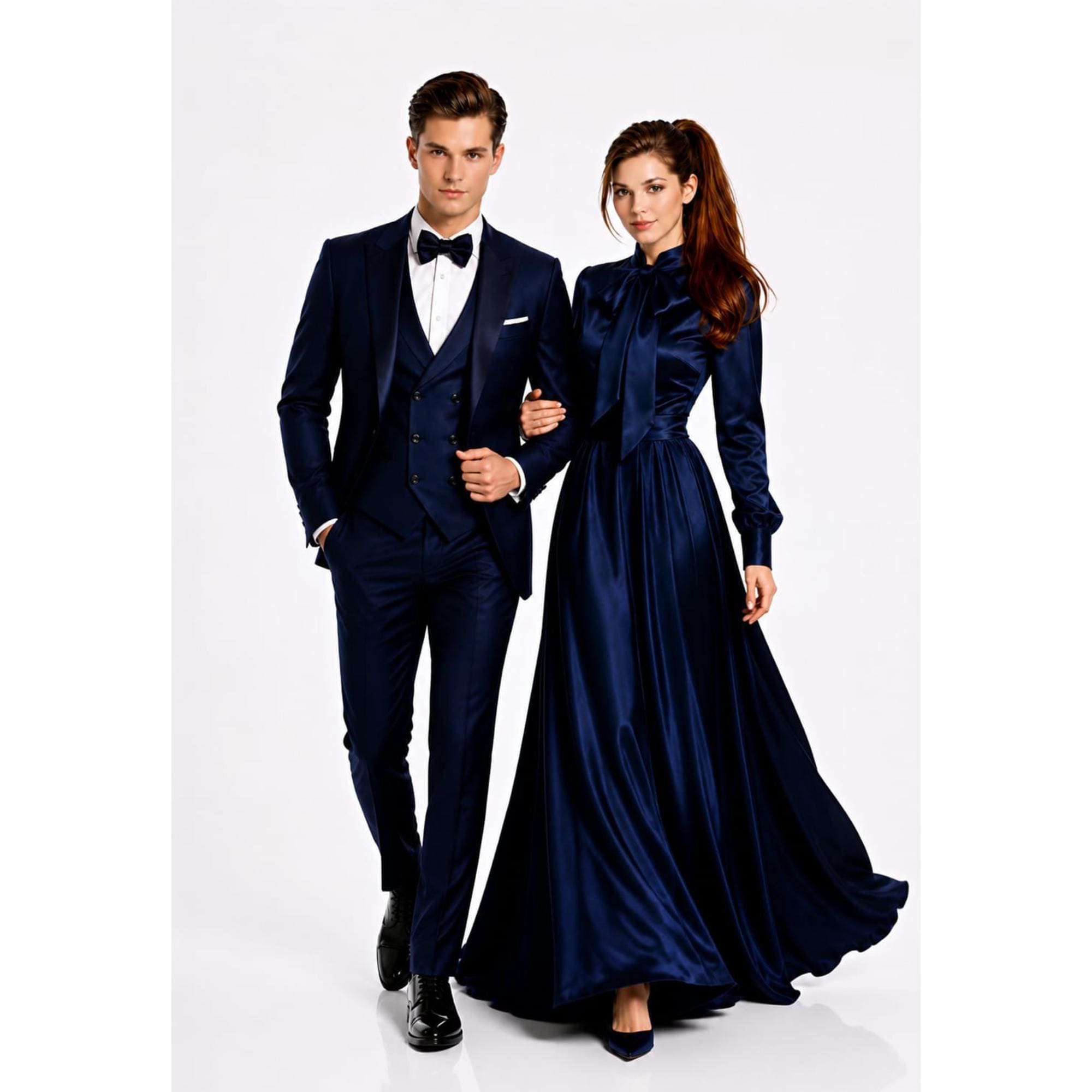 cocktail tuxedo dress Black Color:DARK BLUE GINGHAM Classroom-Ready Looks 2026-07-22 :: Dresses flattering look Blue Eye Makeup: Your