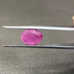 Gorgeous very rare natural ruby oval shape cut mozambique ruby pcs 1 wt 2.15 cts size 9x6.9mm unheated ruby cut
