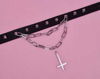 What In HELL Is Bad Satan Choker - Anime Jewelry - Gacha Gaming Gifts - Cosplay