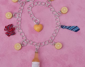 Honey Lemon Soda Charm Bracelet - Anime Jewelry