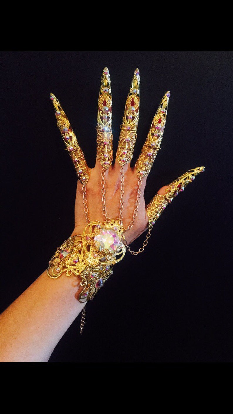 Crystal Gauntlet with Claws
