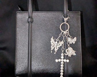 purse charm key chain, purse charm, bag charm, purse crystal charm, purse key chain, crystal key chain, crystal purse charm, crystal charms.
