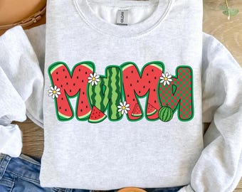 Watermelon Mama PNG, Mother's Day Mama Sublimation Design, Summer Mama PNG, Watermelon Mom Shirt Design, Fruit Mama Digital Download